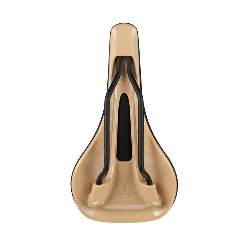 Load image into Gallery viewer, SDG Bel Air V3 Saddle - Tan/Black 140mm Width Lightweight Foam Padding
