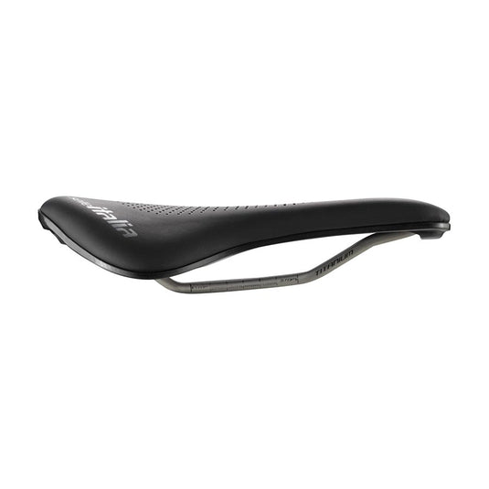 Selle Italia Max Novus EVO Boost Ti 316 Superflow, Saddle, 245 x 160mm, Unisex, 228g, Black