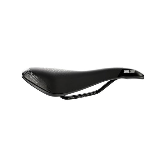 Selle Italia Max S 5 Superflow Saddle - Black 180mm Width Chromoly Rails