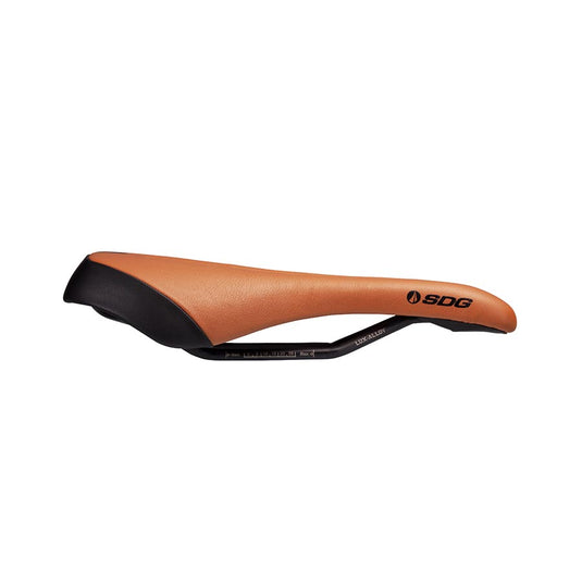 SDG Components Allure V2 Lux-Alloy, Saddle, 260 x 140mm, Women, 245g, Brown