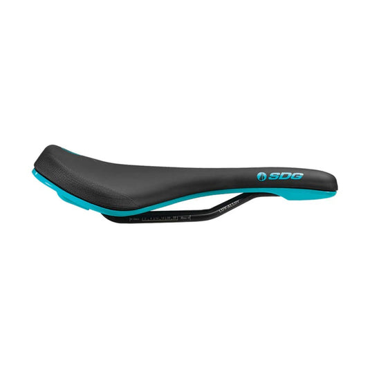 SDG Components Bel-Air V3 MAX, Saddle, 260 x 140mm, Unisex, 255g, Black/Turquoise
