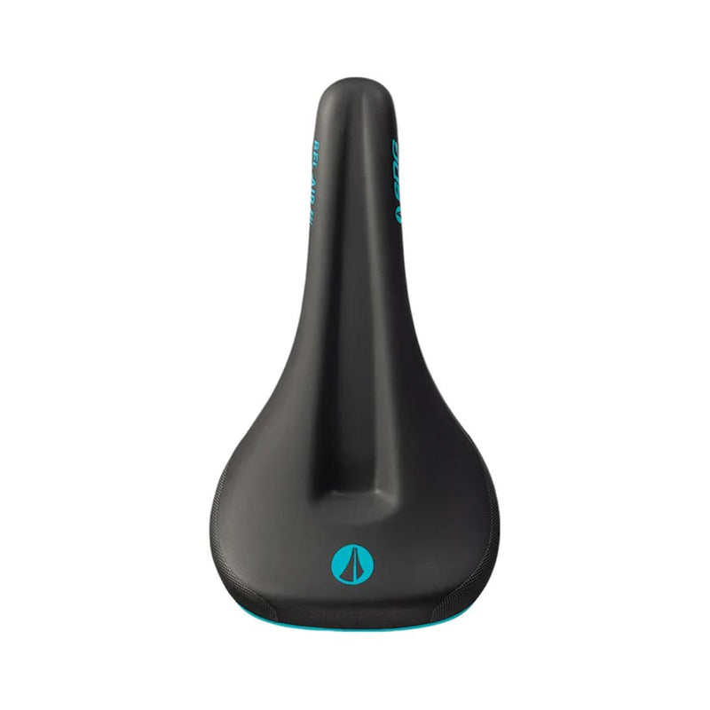 Load image into Gallery viewer, SDG Components Bel-Air V3 MAX, Saddle, 260 x 140mm, Unisex, 255g, Black/Turquoise
