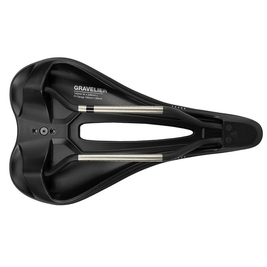 WTB Gravelier Medium Fusion Form Titanium Black Saddle