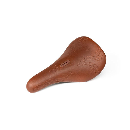 Eclat Exile Pivotal BMX Seat - Tyson Brown Leather, Slim