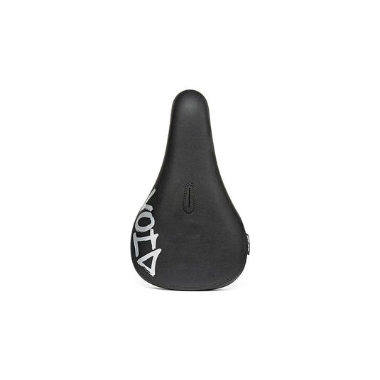 Eclat Void Pivotal Saddle Fat, Leather, Black, 338g