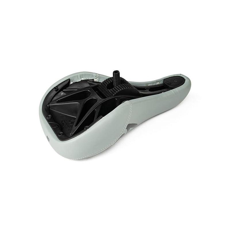 Load image into Gallery viewer, Eclat Void Pivotal Saddle Fat, Leather, Grey, 338g
