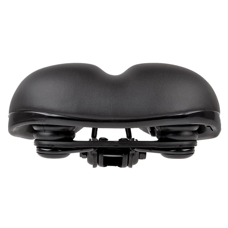Load image into Gallery viewer, Velo Elasto D2 Plush Comfort Saddle, 264 x 220mm, 854g, Black
