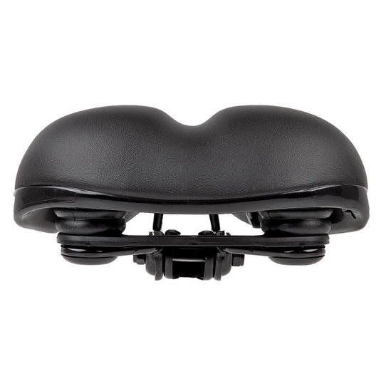 Velo Elasto D2 Plush Comfort Saddle, 264 x 220mm, 854g, Black