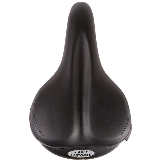 Velo Tour Air-Lastomer Comfort, Saddle, 270 x 180mm, 665g, Black