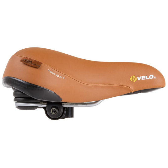 Velo Tour ELA X Comfort Saddle, 260 x 220mm, 847g, Brown