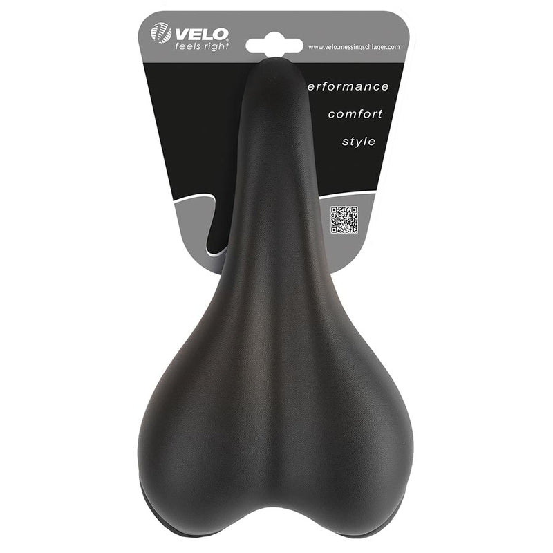 Load image into Gallery viewer, Velo Flex TR Touring Saddle 260 x 152mm, 376g, Black
