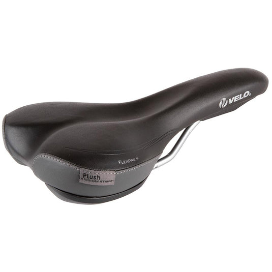 Velo Flex Pro Racing Saddle 263 x 158mm, 363g, Black