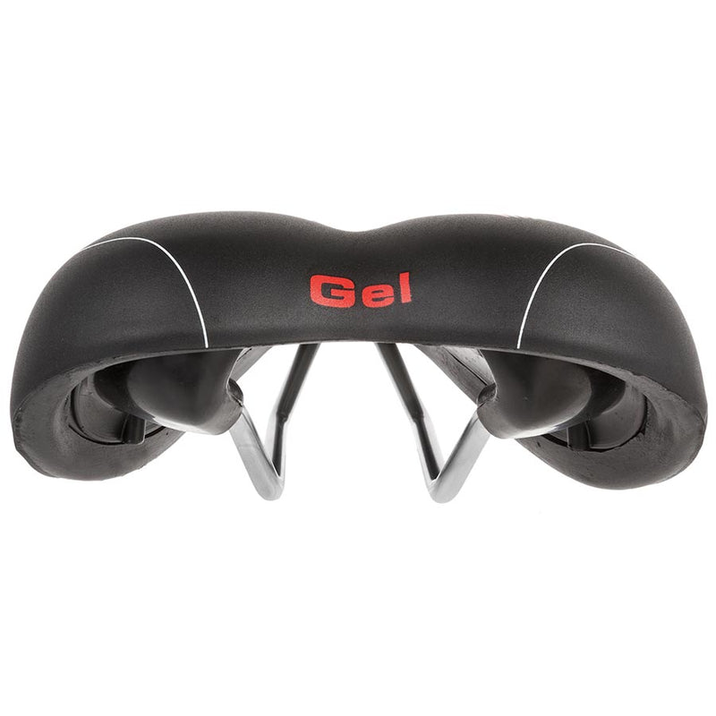 Load image into Gallery viewer, Velo Plush Gel D2 Saddle 267 x 168mm, 494g, Black
