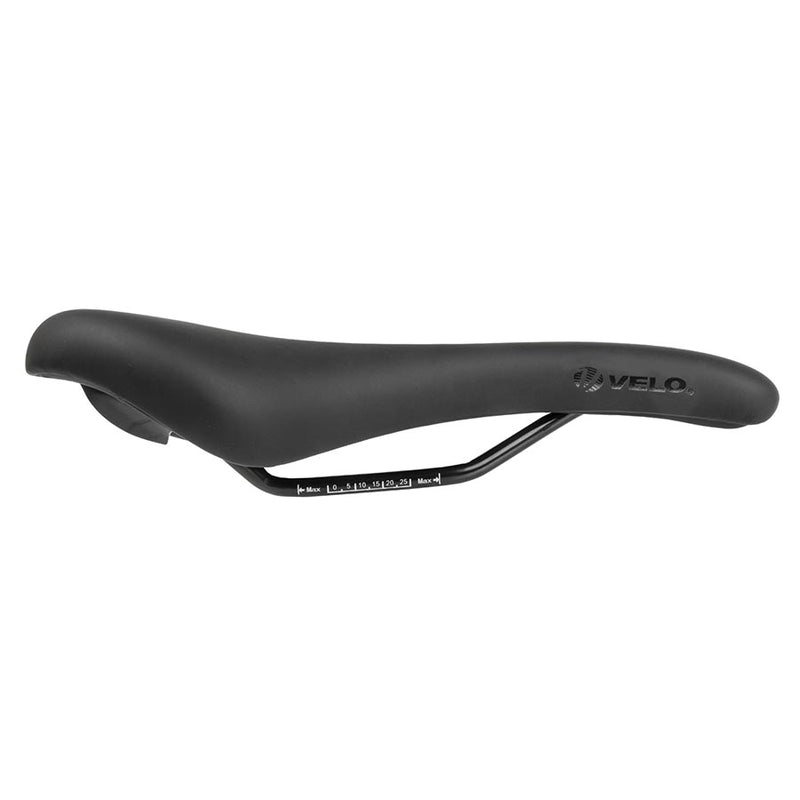 Load image into Gallery viewer, Velo Speecflex Base Saddle 277 x 157mm, 323g, Black
