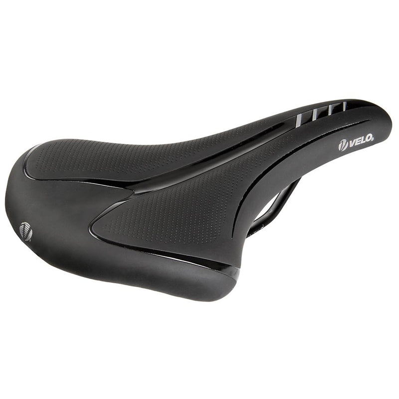 Load image into Gallery viewer, Velo Fit Athlete BC Saddle 277 x 155mm, 317g, Black
