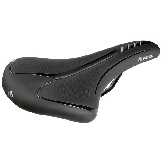 Velo Fit Athlete BC Saddle 277 x 155mm, 317g, Black
