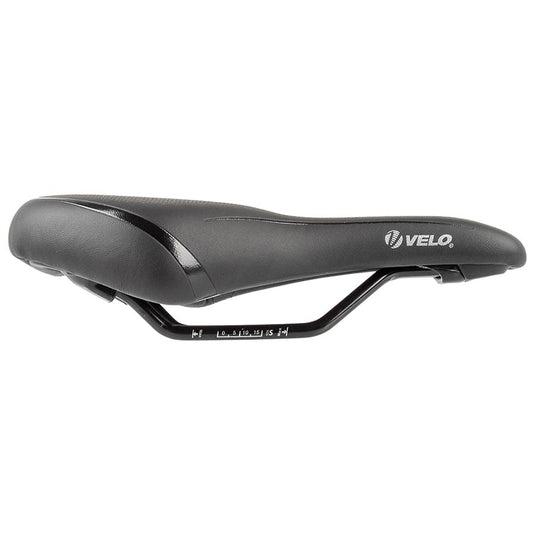 Velo Fit Traveller Saddle 235 x 143mm, 282g, Black