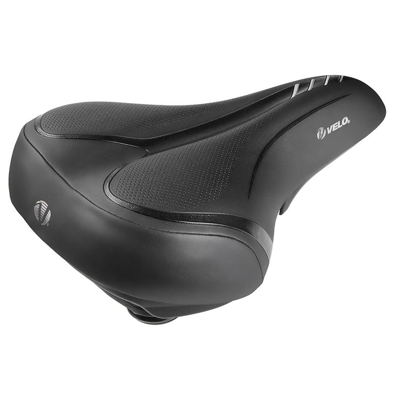 Load image into Gallery viewer, Velo Fit B-Town Saddle 268 x 199mm, 623g, Black
