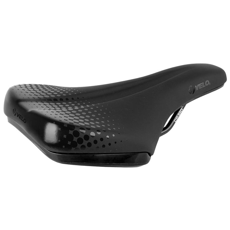 Load image into Gallery viewer, Velo Fit E1 Shorty Saddle 255 x 149mm, Black
