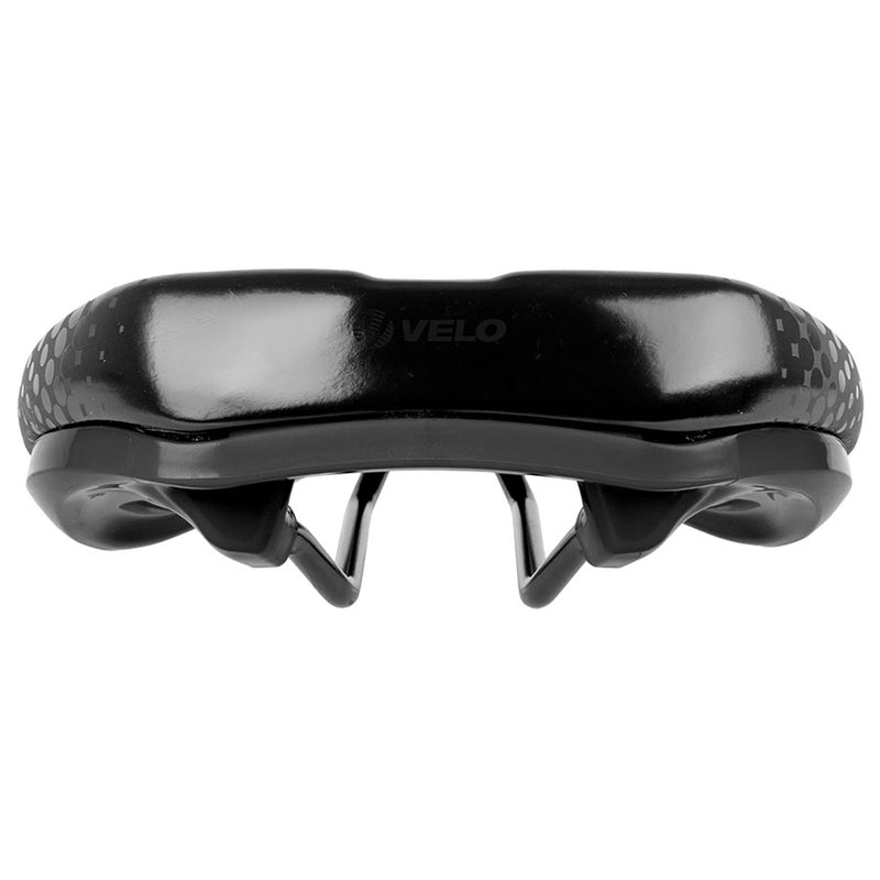 Load image into Gallery viewer, Velo Fit E1 Shorty Saddle 255 x 177mm, Black
