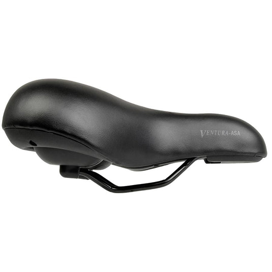 Ventura City Comfort Saddle 255 x 209mm, Unisex, 438g, Black