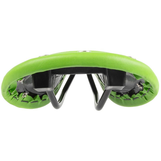 Ventura Rivets Saddle 278 x 150mm, Unisex, 297g, Green