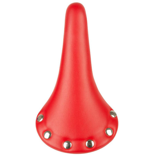 Ventura Rivets Saddle 278 x 150mm, Unisex, 297g, Red