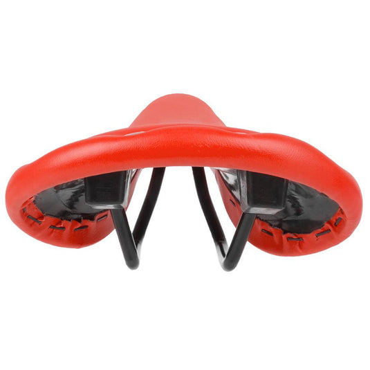 Ventura Rivets Saddle 278 x 150mm, Unisex, 297g, Red