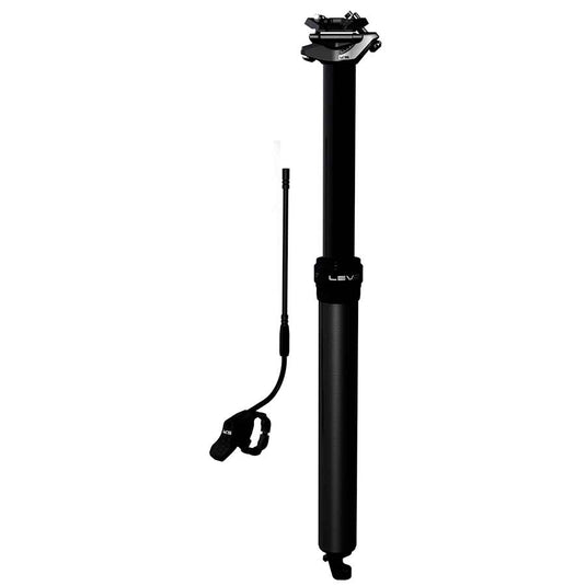Kind Shock LEV Ci Dropper Seatpost, 27.2mm, 340mm, Travel: 65mm, Offset: 0mm, Remote: Handlebar