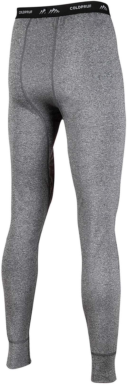 Coldpruf Premium Performance Men's Base Layer Pants - Heather Gray, Medium