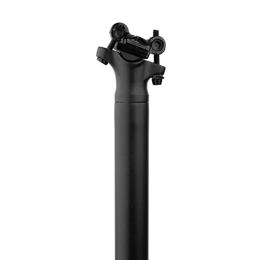 EVO Crest Pro Seatpost 28.6mm, 400mm, Offset: 0mm, Black