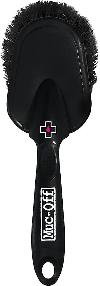 Muc-Off Three Brush Set With Impact Resistant Handles & Durable Nylon Bristles