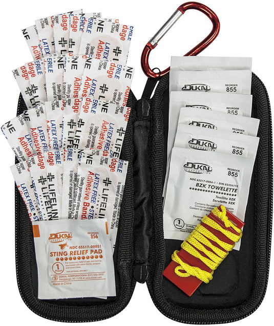 Lifeline Hard Shell Small 30-Piece First Aid Kit - Compact and Comprehensive Emergency Care Solution