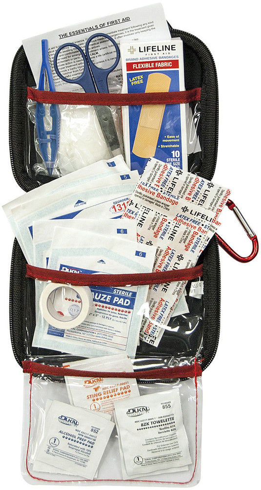 Lifeline Hard Shell First Aid Kit - 53 Piece Medical Emergency Supplies