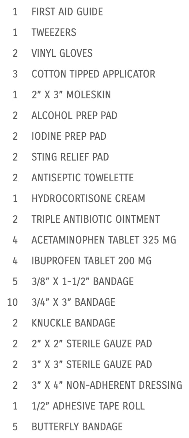 Load image into Gallery viewer, Lifeline Trail Light Day Hiker First Aid Kit - Your Essential Companion for Outdoor Adventures
