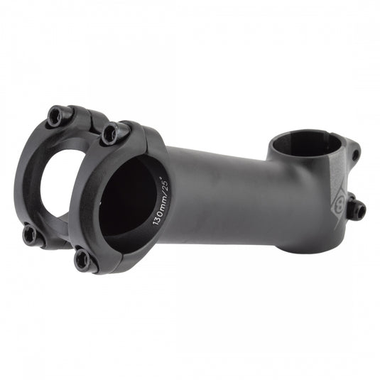 Origin8 Everland MX/GX 25deg Stem Bar Clamp 31.8mm 130mm 25 Deg Black Aluminum