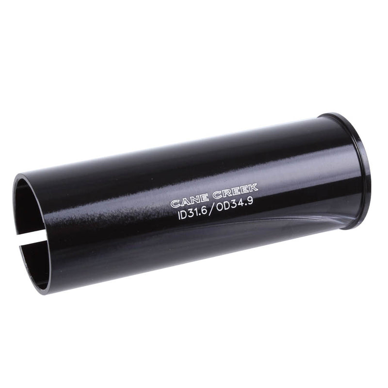 Load image into Gallery viewer, Cane Creek Seatpost Shim Adapter - 31.6 - 34.9mm, Black
