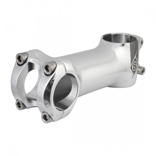 Origin8 Pro Fit Stem Bar 25.4mm 90mm +/-6 Deg Silver Aluminum Road / Mountain