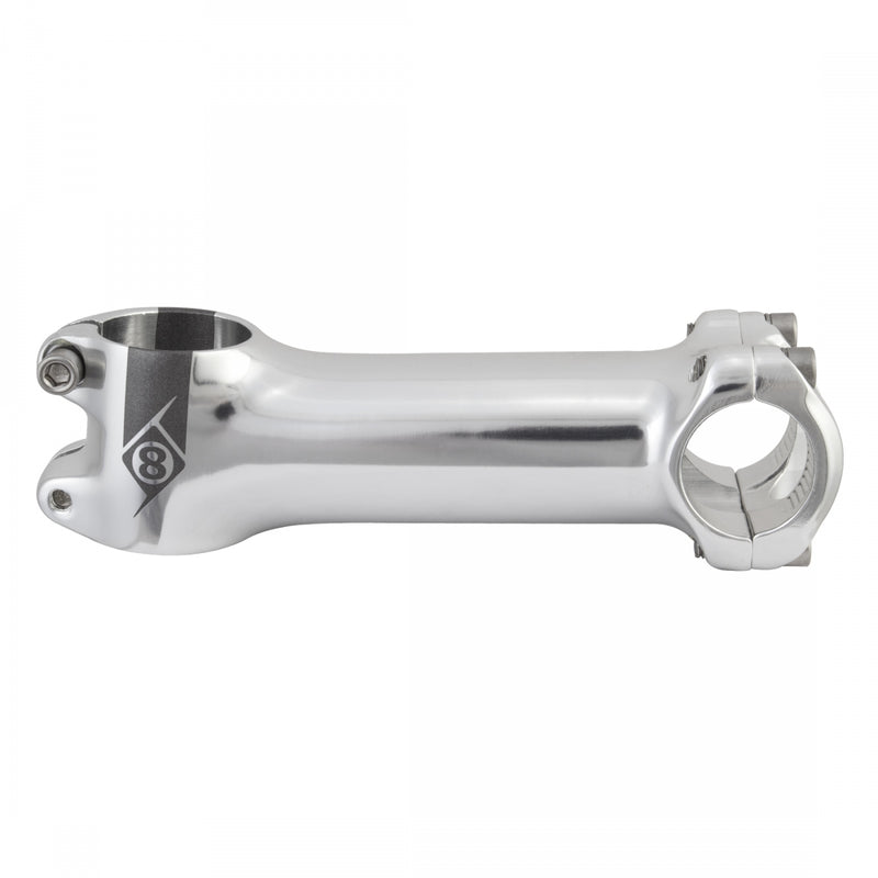 Load image into Gallery viewer, Origin8 Pro Fit Stem 25.4mm 110 mm +/-6 Degree Silver Aluminum Road / Mountain

