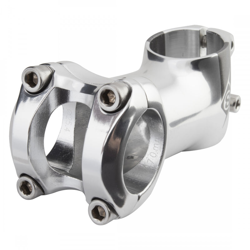 Load image into Gallery viewer, Origin8 Pro Fit Stem 25.4mm 70 mm +/-17 Degree Silver Aluminum Road / Mountain
