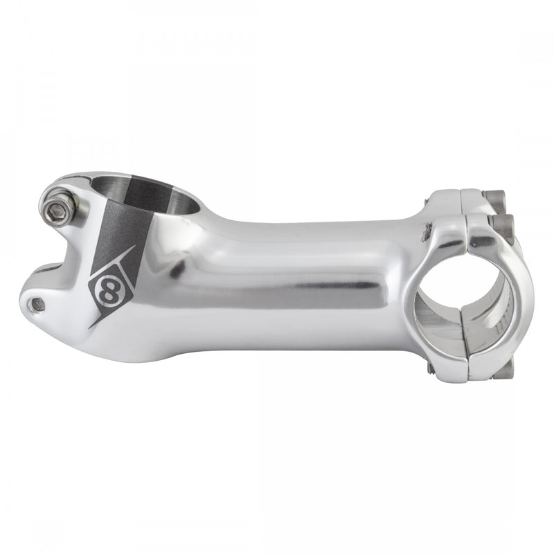 Load image into Gallery viewer, Origin8 Pro Fit Stem 25.4mm 90 mm +/-17 Degree Silver Aluminum Road / Mountain

