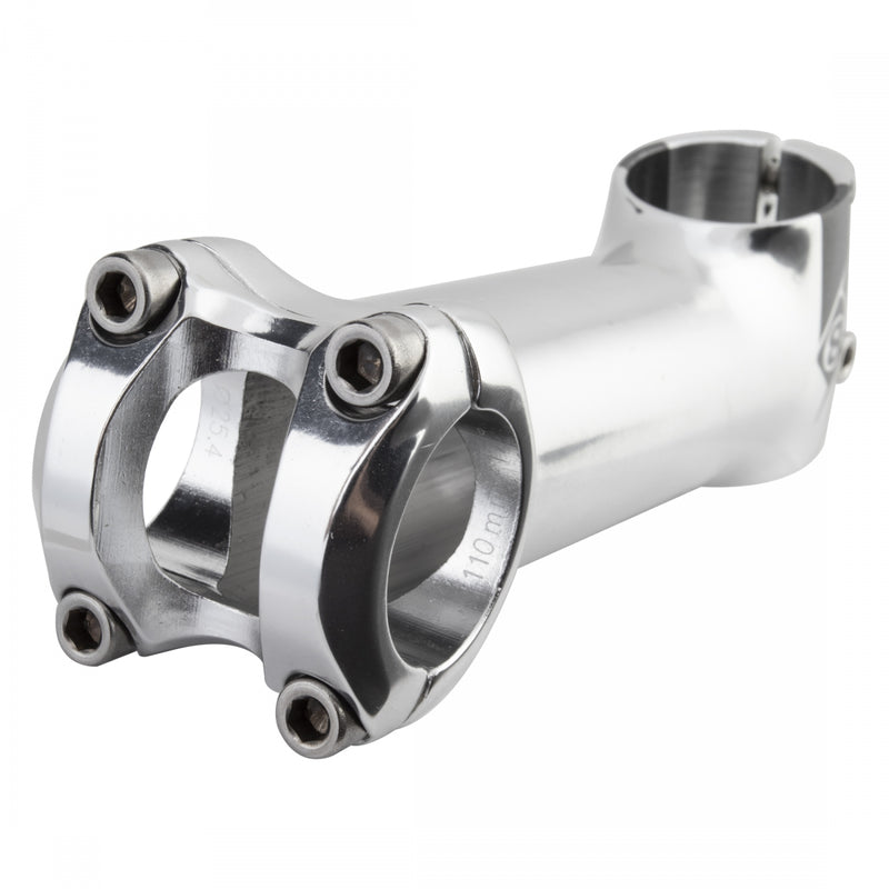 Load image into Gallery viewer, Origin8 Pro Fit Stem 25.4mm 110mm +/-17 Deg Silver Aluminum Road / Mountain
