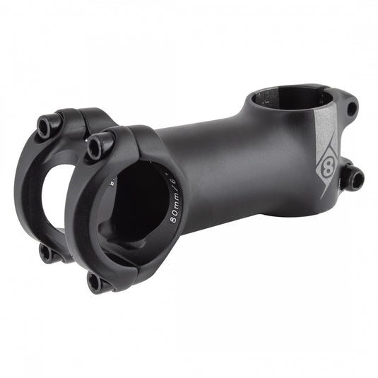 Origin8 Pro Fit Stem 31.8mm 80mm +/-6 Degree Black Aluminum Road / Mountain