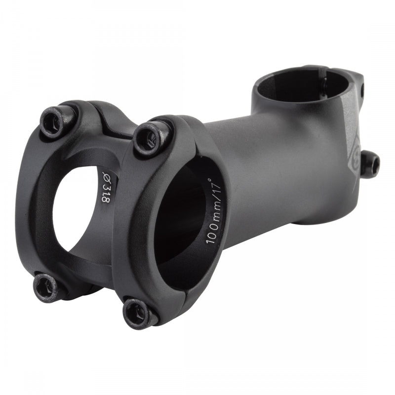 Load image into Gallery viewer, Origin8 Pro Fit Stem 31.8mm 100 mm +/-17 Degree Black Aluminum Road / Mountain

