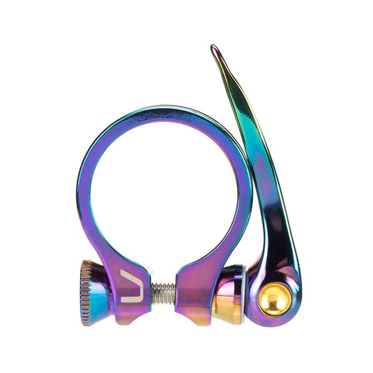 ARISE Ozon QR Seatpost clamp, 31.8mm, Oil Slick