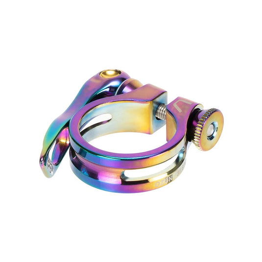 ARISE Ozon QR Seatpost clamp, 31.8mm, Oil Slick