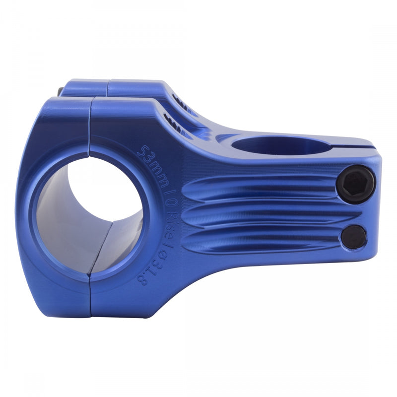 Load image into Gallery viewer, Alienation Torch BMX Stem 31.8 mm 53mm mm 0Â° Blue
