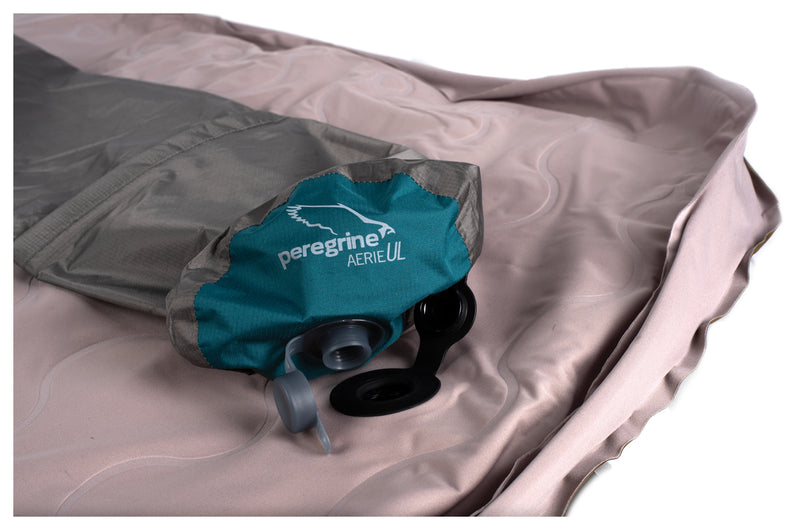 Load image into Gallery viewer, Peregrine Aerie UL Primaloft Sleeping Pad with Aerie Stuff Sack and Air Pump - Ultimate Comfort for Outdoor Adventures
