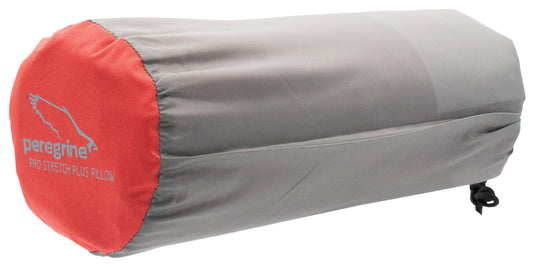 Peregrine Pro Stretch Camp Pillow - Red, Lightweight and Comfortable Sleeping Pad Companion