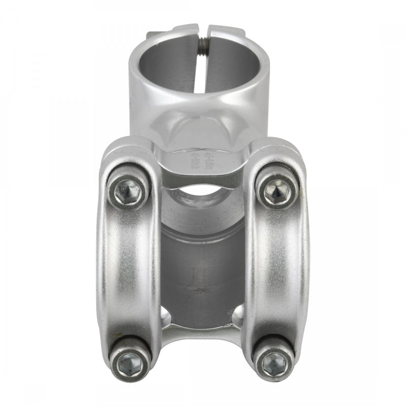 Load image into Gallery viewer, Origin8 Pro Fit Alloy Ergo Stem Road/MTB 25.4 mm 80 mm +/- 17Â° Silver
